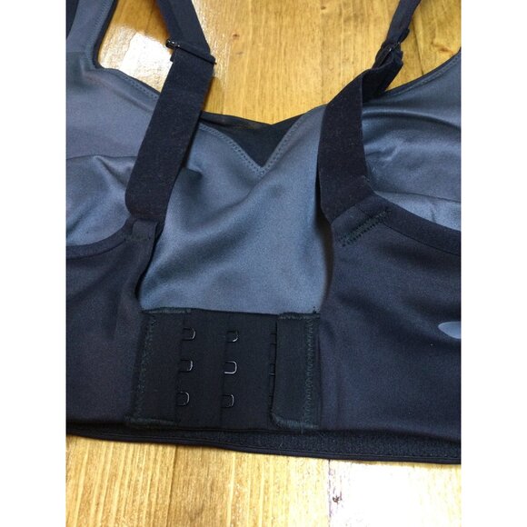 Brooks Drive Convertible Sports Bra Womens Size 38B Black Adjustable Athletic - Picture 5 of 8